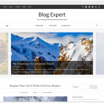 Blog Expert Free Wp Blogging Theme