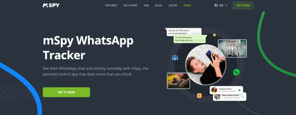 mSpy WhatsApp Tracker