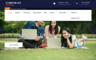 Corporate Education – Free educational WordPress theme for Universities, Schools