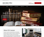 Decree – Free Lawyer WordPress theme for law firms and attorneys