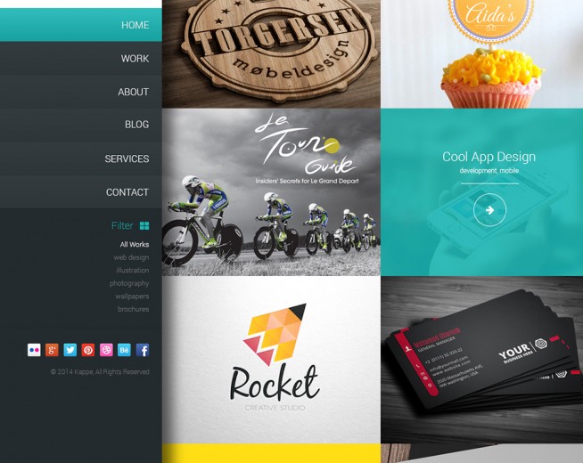 Top 10 Free Corporate and Business Web Templates PSD