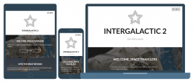 Intergalactic 2 – a stunning and elegant Bold WordPress theme