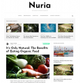 Nuria – Free minimalist, clean WordPress blogging theme