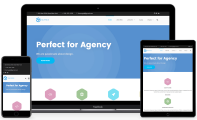 Suffice – Free Cooperate, Agency WordPress theme